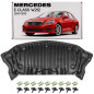 MERCEDES E-CLASS W212 2009-2013 PRE-RESTYLING PROTEZIONE PARAURTI ANTERIORE CON KIT VITI A2125202123