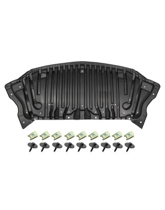 MERCEDES E-CLASS W212 2009-2013 PRE-RESTYLING PROTEZIONE PARAURTI ANTERIORE CON KIT VITI A2125202123