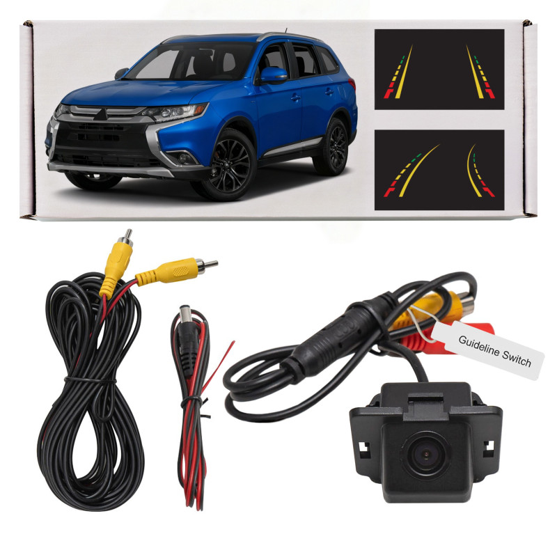 MITSUBISHI OUTLANDER III GF 2012-2021 TELECAMERA POSTERIORE DINAMICI LINEE (Cod. AP-DE24-623C1_A4x4)