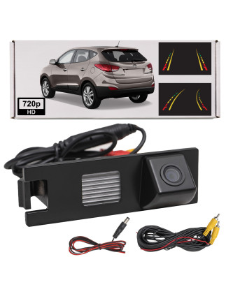 HYUNDAI IX35 2010-2015 TELECAMERA POSTERIORE FULL HD DINAMICI LINEE INTEGRATA CON LAMPADA (Cod. AP-1