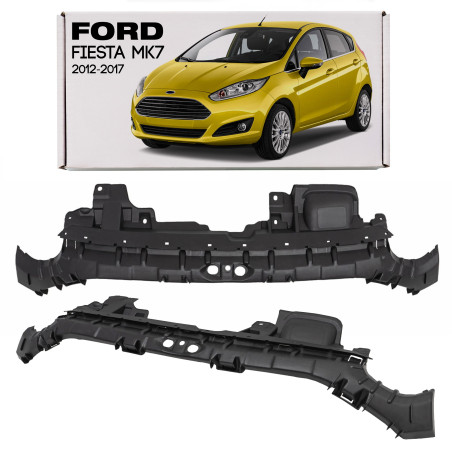 FORD FIESTA MK7 VII 2012-2017 RESTYLING SUPERIORE PROTEZIONE PANNELLO FRONTALE ANTERIORE C1BB17H763A