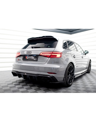 Splitters posteriori laterali V.2 Audi RS3 8V Sportback Facelift (Cod. M-AU-RS3-8VF-RSD2G)