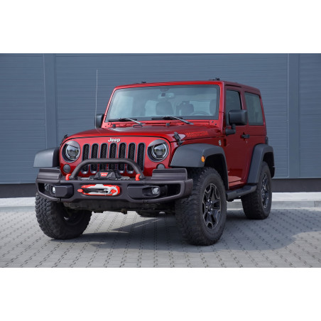 JEEP WRANGLER JK VERSIONE SPORT S PARAURTI ANTERIORE RUBICON 10TH ANNIVERSARY CON TUBO KIT ESTETICO 