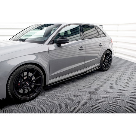 Diffusori minigonne V.2 Audi RS3 8V Sportback Facelift (Cod. M-AU-RS3-8VF-SD2G)