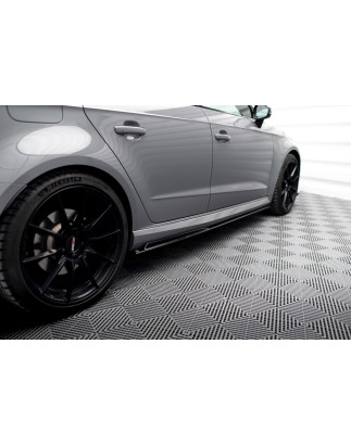 Diffusori minigonne V.2 Audi RS3 8V Sportback Facelift (Cod. M-AU-RS3-8VF-SD2G)