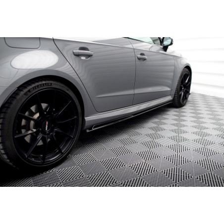 Diffusori minigonne V.2 Audi RS3 8V Sportback Facelift (Cod. M-AU-RS3-8VF-SD2G)