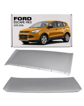 FORD ESCAPE MK3 III 2013-2016 PRE-RESTYLING SPOILER ANTERIORE PARAURTI ARGENTO CV4417F771AB (Cod. AP