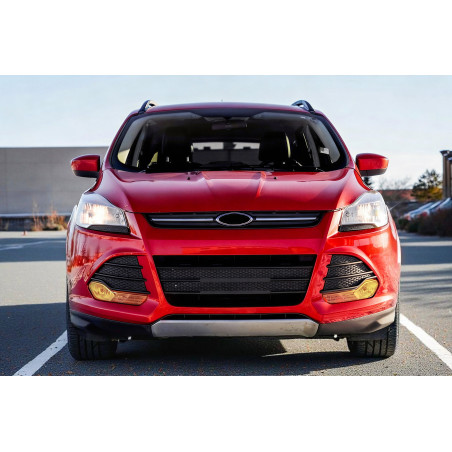 FORD ESCAPE MK3 III 2013-2016 PRE-RESTYLING SPOILER ANTERIORE PARAURTI ARGENTO CV4417F771AB (Cod. AP