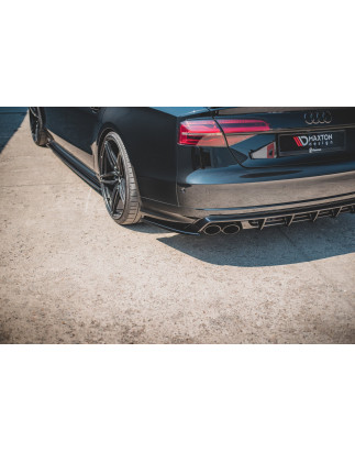 Splitters posteriori laterali V.2 Audi S8 D4 Facelift (Cod. M-AU-S8-D4-RSD2G)