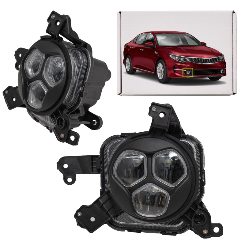 KIA OPTIMA IV JF 2015-2018 PRE-RESTYLING FENDINEBBIA LED ANTERIORE DESTRA 92202D4100 (Cod. AP-EEEB-2