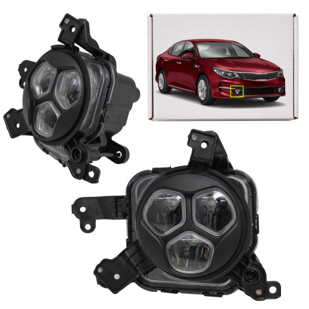 KIA OPTIMA IV JF 2015-2018 PRE-RESTYLING FENDINEBBIA LED ANTERIORE DESTRA 92202D4100 (Cod. AP-EEEB-2