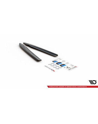 Splitters posteriori laterali V.2 Audi S8 D4 Facelift (Cod. M-AU-S8-D4-RSD2G)