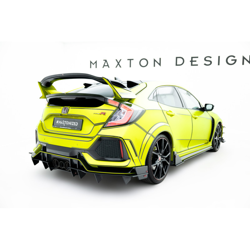 Street Pro Sottoparaurti posteriore Honda Civic Type-R Mk10 / Mk10 Facelift (Cod. M- HOCI10TYPERCNC-