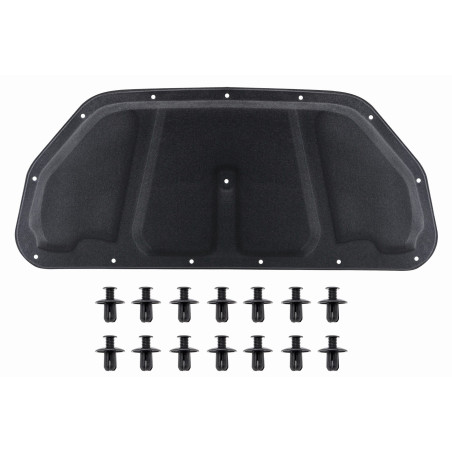 KIA SPORTAGE IV QL 2016-2021 PANNELLO FONOASSORBENTE COFANO KIT CON CLIP 81125F1000 (Cod. AP-CE16-27