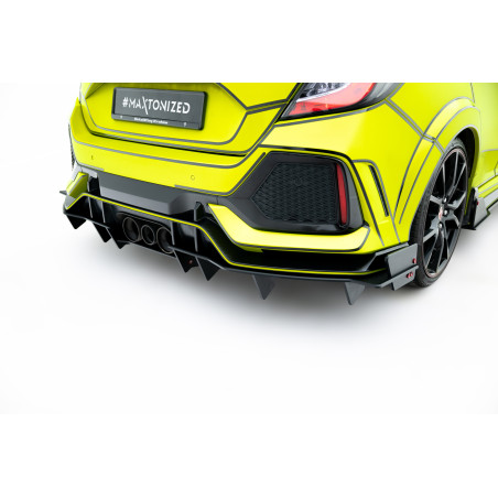 Street Pro Sottoparaurti posteriore Honda Civic Type-R Mk10 / Mk10 Facelift (Cod. M- HOCI10TYPERCNC-