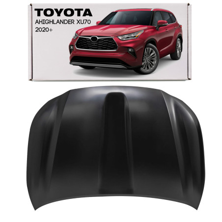 TOYOTA HIGHLANDER IV XU70 2020+ COFANO IN ACCIAIO 533010E170 (Cod. AP-8B62-40818_A4x4)