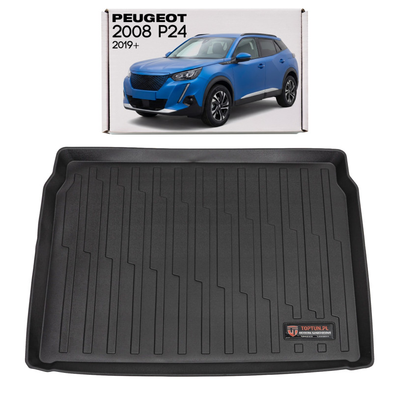 PEUGEOT 2008 II P24 2019+ TAPPETINO BAGAGLIAIO (Cod. AP-B6F2-72766_A4x4)