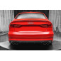 AUDI A3 8V berlina 2013-2016 PRE-RESTYLING DIFFUSORE PARAURTI POSTERIORE (Cod. AP-FDF4-647AC_A4x4)