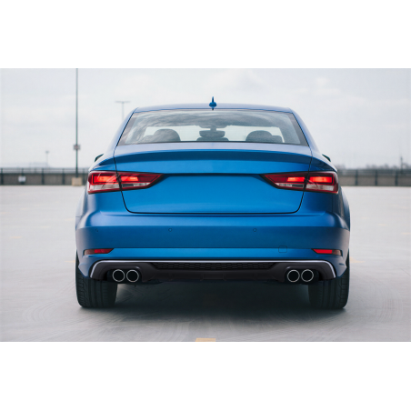 AUDI A3 8V berlina 2017-2020 RESTYLING DIFFUSORE PARAURTI POSTERIORE (Cod. AP-6C72-385C1_A4x4)