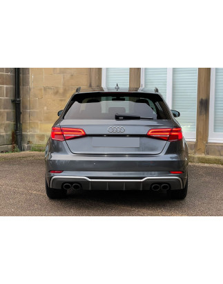 AUDI S3 8V SPORTBACK 2017-2020 RESTYLING DIFFUSORE PARAURTI POSTERIORE (Cod. AP-6E5D-32288_A4x4)