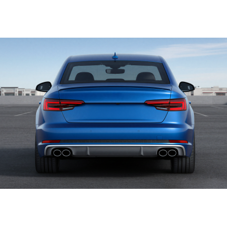 AUDI A4 B9 2015-2019 PRE-RESTYLING DIFFUSORE PARAURTI POSTERIORE (Cod. AP-4B17-226EB_A4x4)