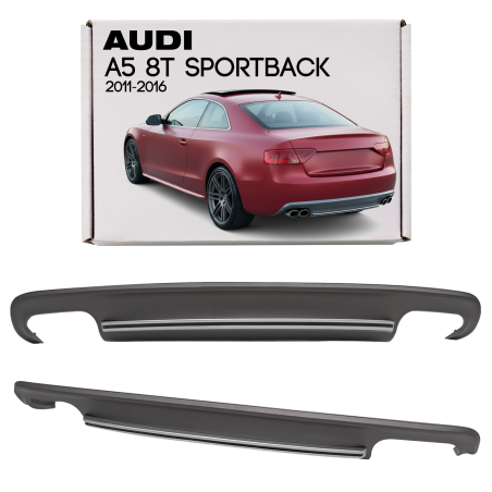 AUDI A5 8T SPORTBACK 2011-2016 4 PORTA RESTYLING DIFFUSORE PARAURTI POSTERIORE (Cod. AP-5494-47034_A