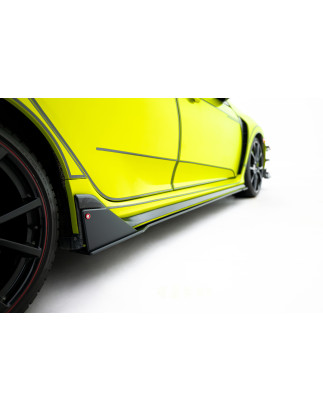 Diffusori minigonne street pro Honda Civic Type-R Mk10 / Mk10 Facelift (Cod. M-HOCI10TYPERCNC-SD2B)