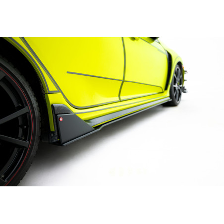 Diffusori minigonne street pro Honda Civic Type-R Mk10 / Mk10 Facelift (Cod. M-HOCI10TYPERCNC-SD2B)