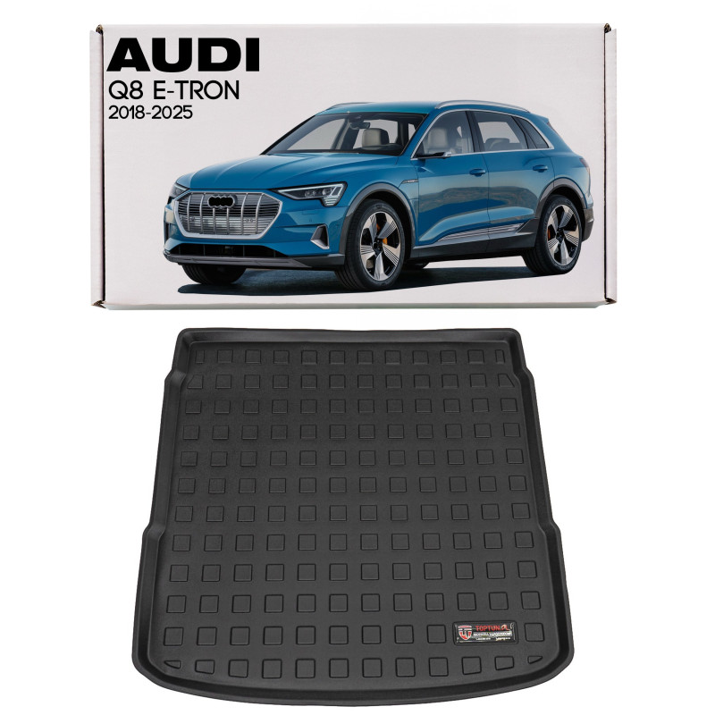 AUDI E-TRON / AUDI Q8 E-TRON 2018-2025 TAPPETINO BAGAGLIAIO (Cod. AP-41FB-58522_A4x4)