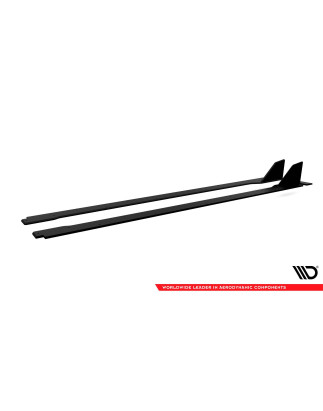 Diffusori minigonne street pro Honda Civic Type-R Mk10 / Mk10 Facelift (Cod. M-HOCI10TYPERCNC-SD2B)
