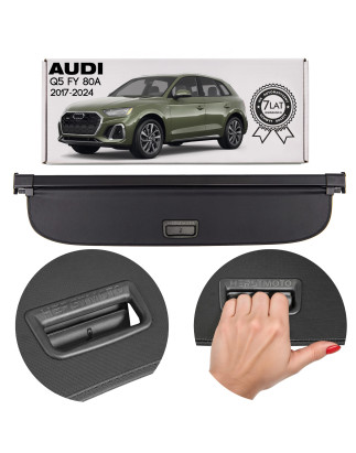 AUDI Q5 FY 80A 2017-2024 CAPPELLIERA COPRIBAGAGLI NERA 80A863553A (Cod. AP-C193-76857_A4x4)