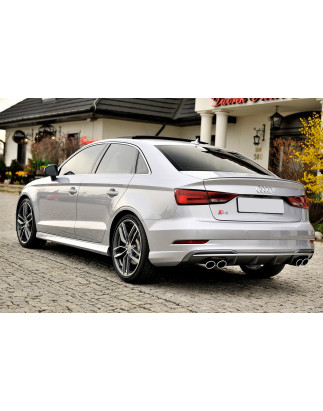 AUDI S3 8V 2017-2020 RESTYLING DIFFUSORE PARAURTI POSTERIORE (Cod. AP-5D53-14988_A4x4)