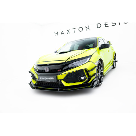 SPLITTER ANTERIORE street pro Honda Civic Type-R Mk10 / Mk10 Facelift (Cod. M-HOCI10TYPERCNC-FD4B)