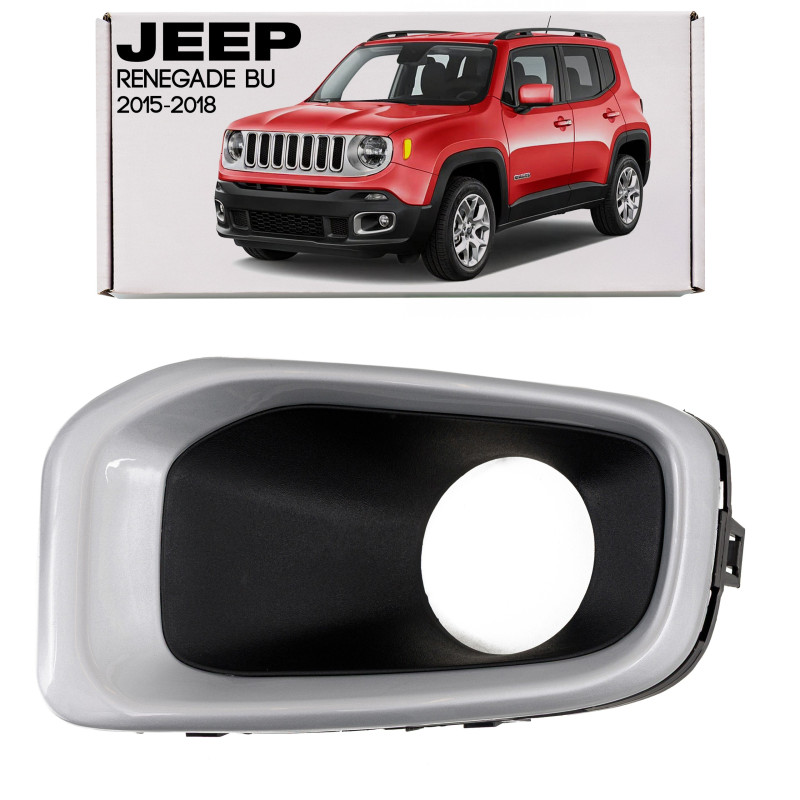 JEEP RENEGADE E BU 2015-2018 GRIGLIA ANTERIORE FARI FENDINEBBIA SINISTRA 5XB32XS9AA (Cod. AP-B9D5-18