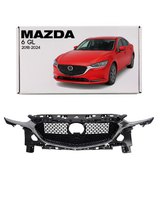 MAZDA 6 III GL 2018-2024 SECONDO FACELIFTING MASCHERINA RADIATORE MASCHERINA CON CROMATO CON FINITUR