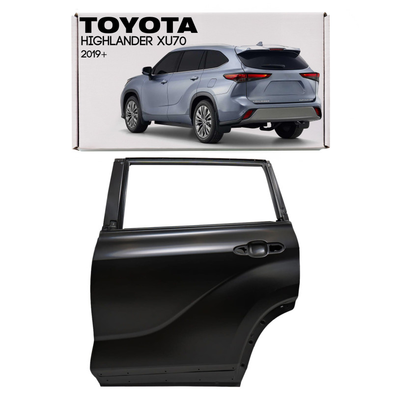 TOYOTA HIGHLANDER IV XU70 2019+ PORTE POSTERIORI SINISTRO 670040E190 (Cod. AP-B6B7-96277_A4x4)
