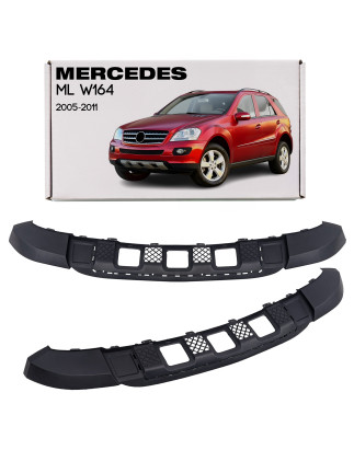 MERCEDES ML W164 2005-2011 SPOILER ANTERIORE PARAURTI A1648850725 (Cod. AP-D759-88117_A4x4)