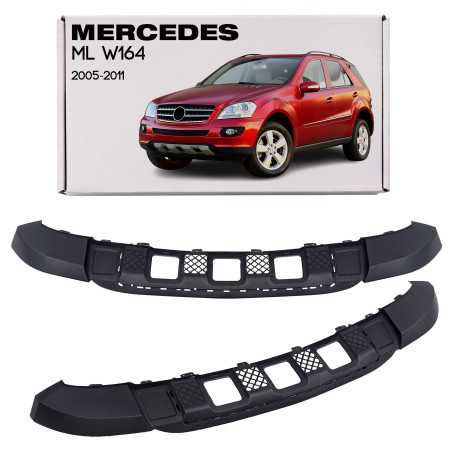 MERCEDES ML W164 2005-2011 SPOILER ANTERIORE PARAURTI A1648850725 (Cod. AP-D759-88117_A4x4)