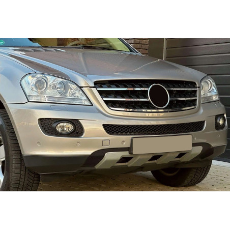 MERCEDES ML W164 2005-2011 SPOILER ANTERIORE PARAURTI A1648850725 (Cod. AP-D759-88117_A4x4)