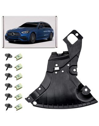 MERCEDES C-CLASS S206 AMG 2021+ PROTEZIONE PER ANTERIORE PARAURTI CON KIT VITI SINISTRA A20652023000