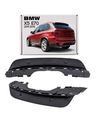 BMW X5 E70 2011-2013 RESTYLING INFERIORE ALLOGGIAMENTO SPOILER DIFFUSORE POSTERIORE PARAURTI 5112722