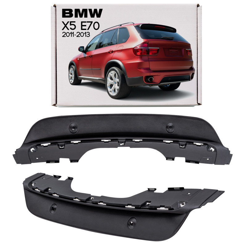 BMW X5 E70 2011-2013 RESTYLING INFERIORE ALLOGGIAMENTO SPOILER DIFFUSORE POSTERIORE PARAURTI 5112722 BMW X5 E70 2011-2013 RESTYLING INFERIORE ALLOGGIAMENTO SPOILER DIFFUSORE POSTERIORE PARAURTI 5112722