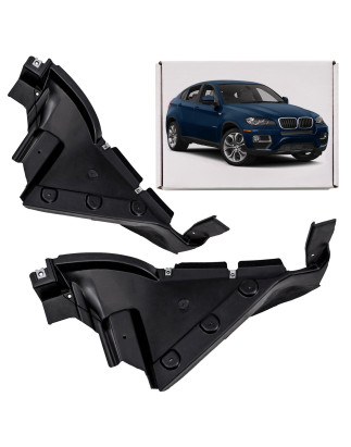 BMW X6 E71 2007-2014 M-PACCHETTO PROTEZIONE INFERIORE PASSARUOTA ANTERIORE DESTRO 51758037160 (Cod. 