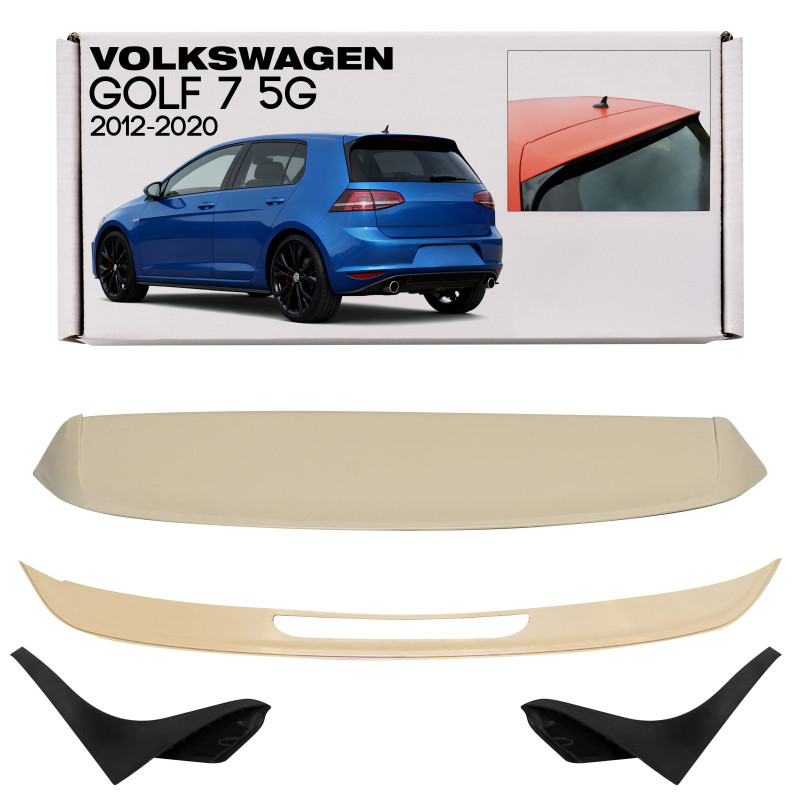 VOLKSWAGEN GOLF 7 VII 5G 2012-2020 SPOILER POSTERIORE (Cod. AP-065C-14867_A4x4)