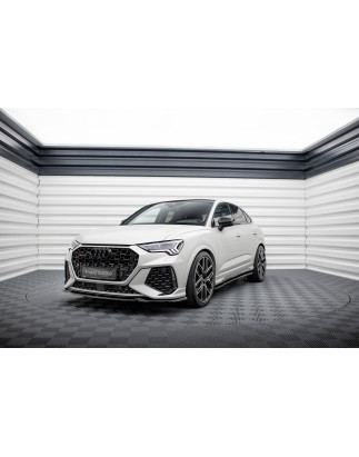 SPLITTER ANTERIORE V.1 Audi RSQ3 Sportback / SUV F3 (Cod. M-AU-RSQ3-2-FD1G)