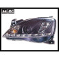 Fari Day Light Reale Opel Corsa C Black (Cod. E-FAO0085/1)