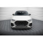 SPLITTER ANTERIORE V.1 Audi RSQ3 Sportback / SUV F3 (Cod. M-AU-RSQ3-2-FD1G)