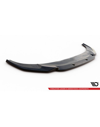 SPLITTER ANTERIORE V.1 Audi RSQ3 Sportback / SUV F3 (Cod. M-AU-RSQ3-2-FD1G)