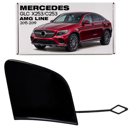 MERCEDES GLC X253 C253 2015-2019 AMG PRE-RESTYLING TAPPO ANTERIORE PARAURTI A2538853400 (Cod. AP-211