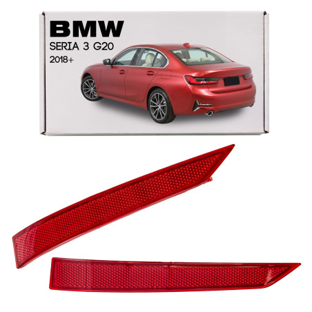 BMW SERIA 3 G20 2018+ CATARIFRANGENTE FARO POSTERIORE PARAURTI SINISTRA 63147420447 (Cod. AP-9B61-40